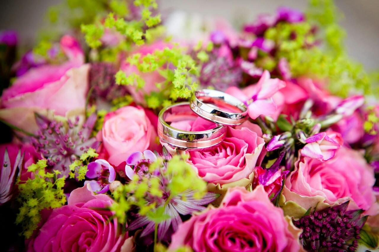 Composition florale mariage